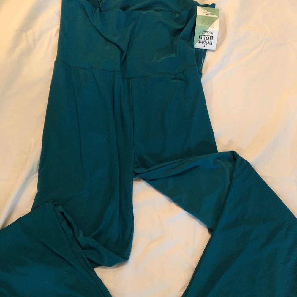 Palazzo Teal Pant size XL
